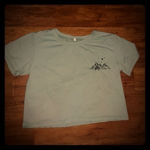 Cropped shirt